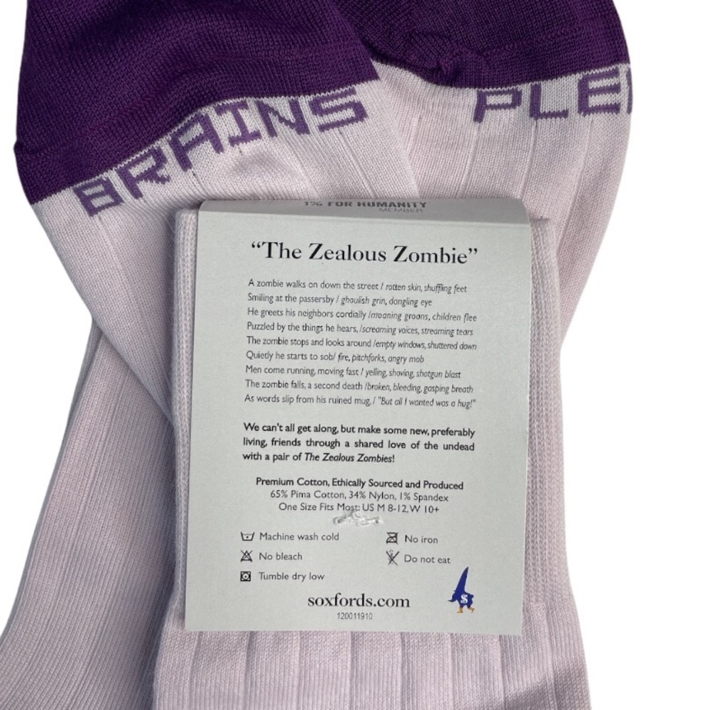 Purple People Eater Sock Set - Picture 3 of 8